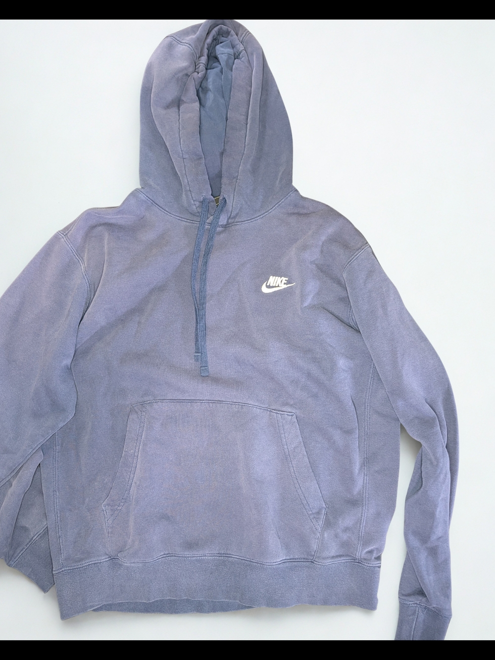Nike Men's Navy Blue Pullover Hoodie